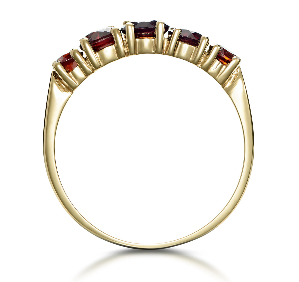 Garnet Ring 9K Yellow Gold Item A3790